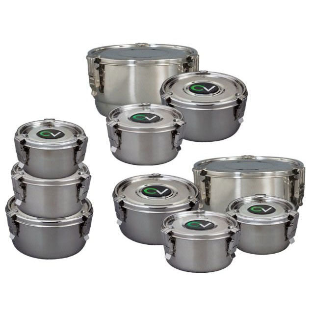 CVault Stainless Steel Container (with Boveda Pocket)