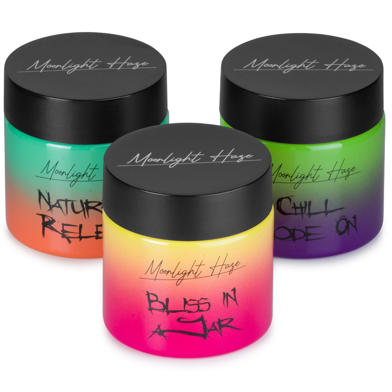 Moonlight Haze Airtight Glass Jars (Terpene Gift Set)